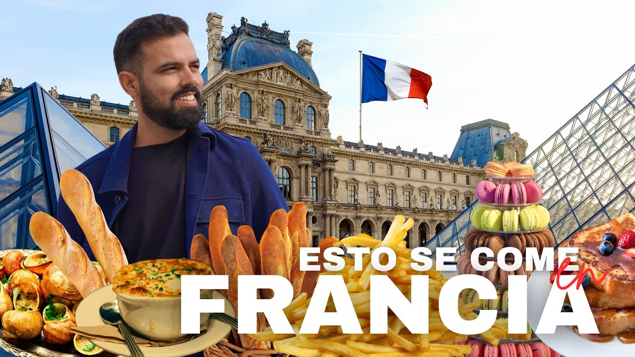 Comida TÍPICA FRANCESA 🇫🇷 TODO lo que debes PROBAR 🥐