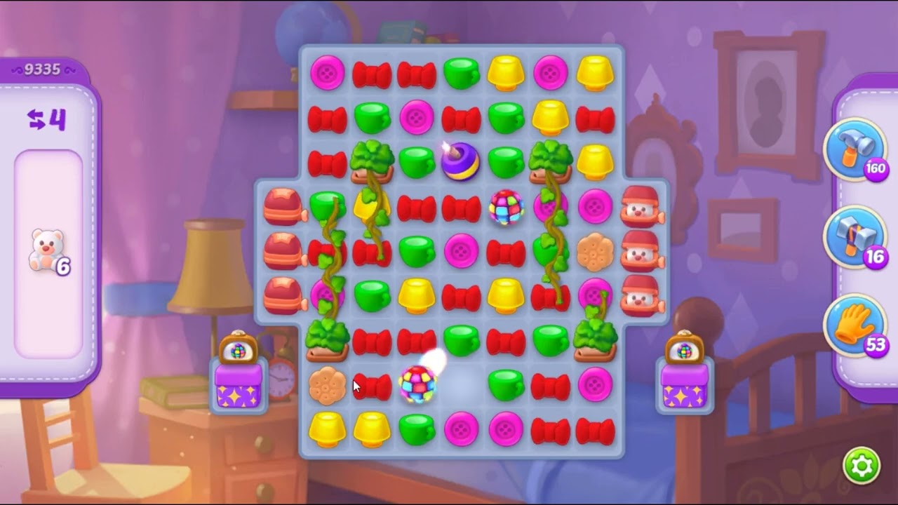 Homescapes Level 9335 - NO BOOSTERS 🏠 | SKILLGAMING ✔️