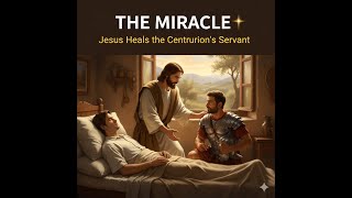 DO YOU BELIEVE WORDS CAN HEAL? | Jesus Heals A Centurion's Servant | Animated Bible Story For Kids