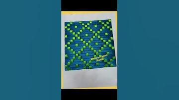 Diamond Weave #shorts #youtubeshorts #weaving