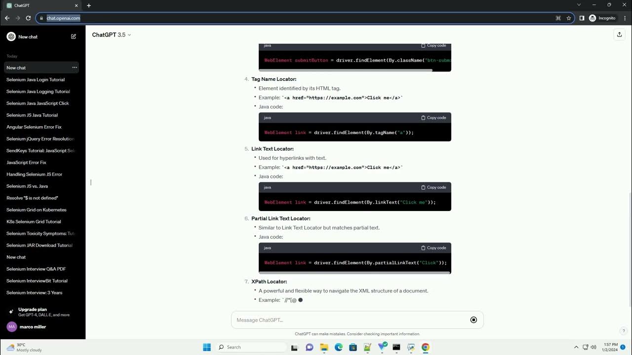 selenium java locators - YouTube