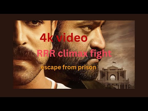 RRR Last Fight Scene ! RRR Superhit Movie Scene