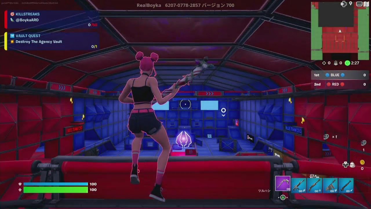 フォートナイト コード XBox コントローラー付属特典 フォートナイト ローグスパイダー