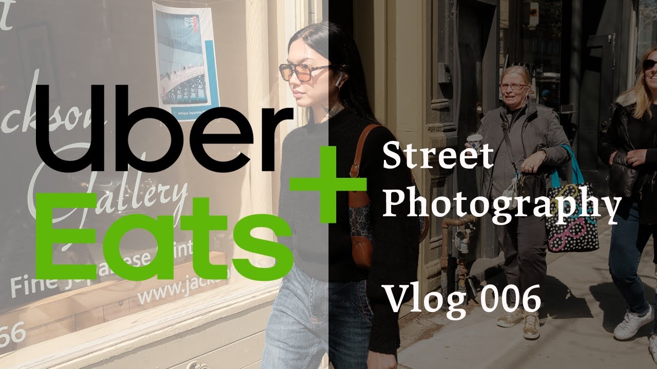 West, Queen West and Cherry Blossoms! Uber Eats Walker Delivery + Street Photography | VLOG 006