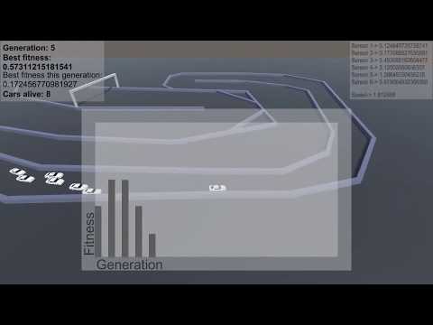 AI by neuronal networks optimized with genetic algorithms