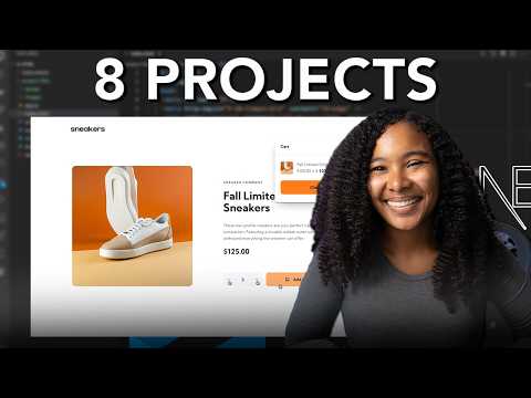 Intermediate to Advanced Next.js Crash Course - 8 Web Apps in 6 Hours (Material UI, TypeScript)