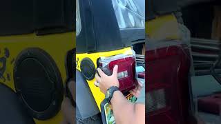 Upgrade Your Wrangler Tail lights!#jeepbuild #jeeplove #jeepoffroad #amoffroad #americanmodified