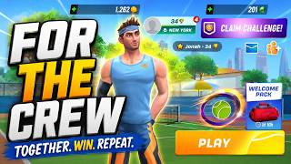Kings Crew Plays Tennis Clash Mobile Kings Crew Plays Tennis Clash Mobile