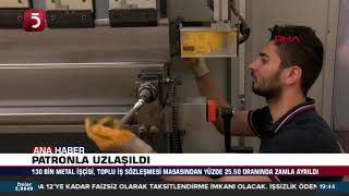 Türk Metal Sendikası, Mess Ile Anlaştı