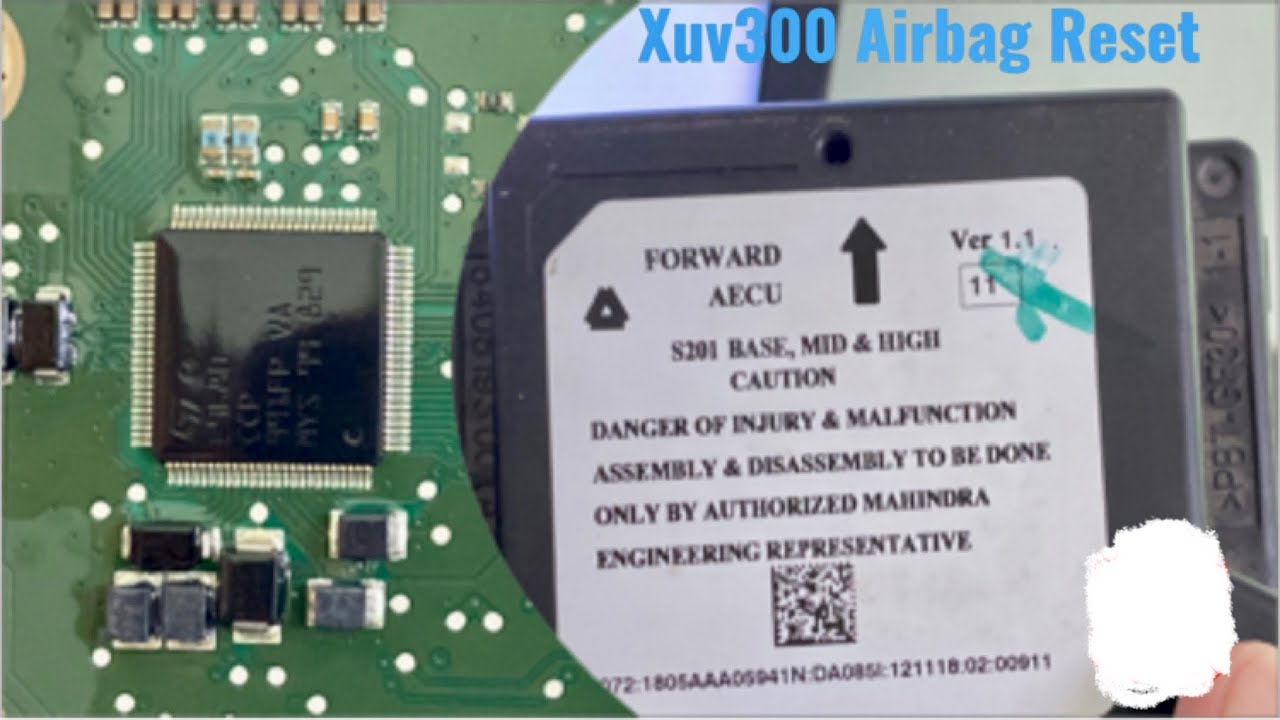 Mahindra Bs6 XUV300,BOLERO Airbag Reset.! YouTube