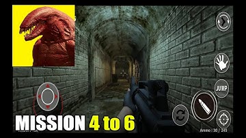 Evil Horror Monsters 3 Mutant Zone Level 4 to 6  Gameplay Walkthrough || Action Horror Game