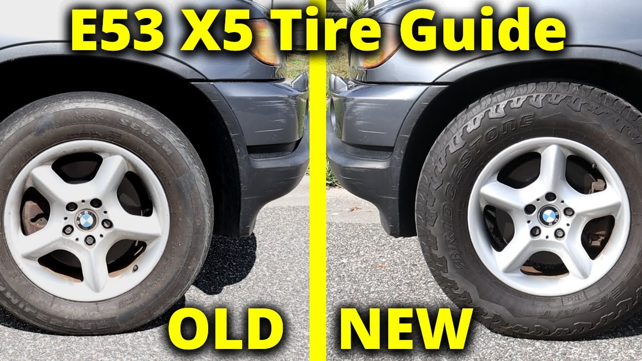 Can you put OFFROAD TIRES on the E53 X5? - YouTube
