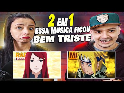 2 em 1 KUSHINA E VIBE YONDAIME FELÍCIA ROCK E MHRAP [ REACT WALLZITU E CAMILA ]