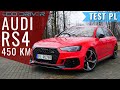 Audi RS4 2.9 TFSI 450 KM AWD 2019 - TEST PL