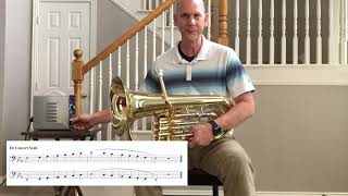 E Flat Scale Tuba/Euph