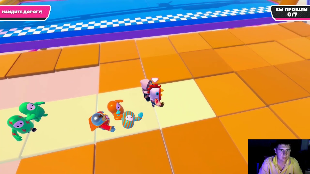 FALL GUYS (PS4) горим или тащим, на ПЛАТИНУ?