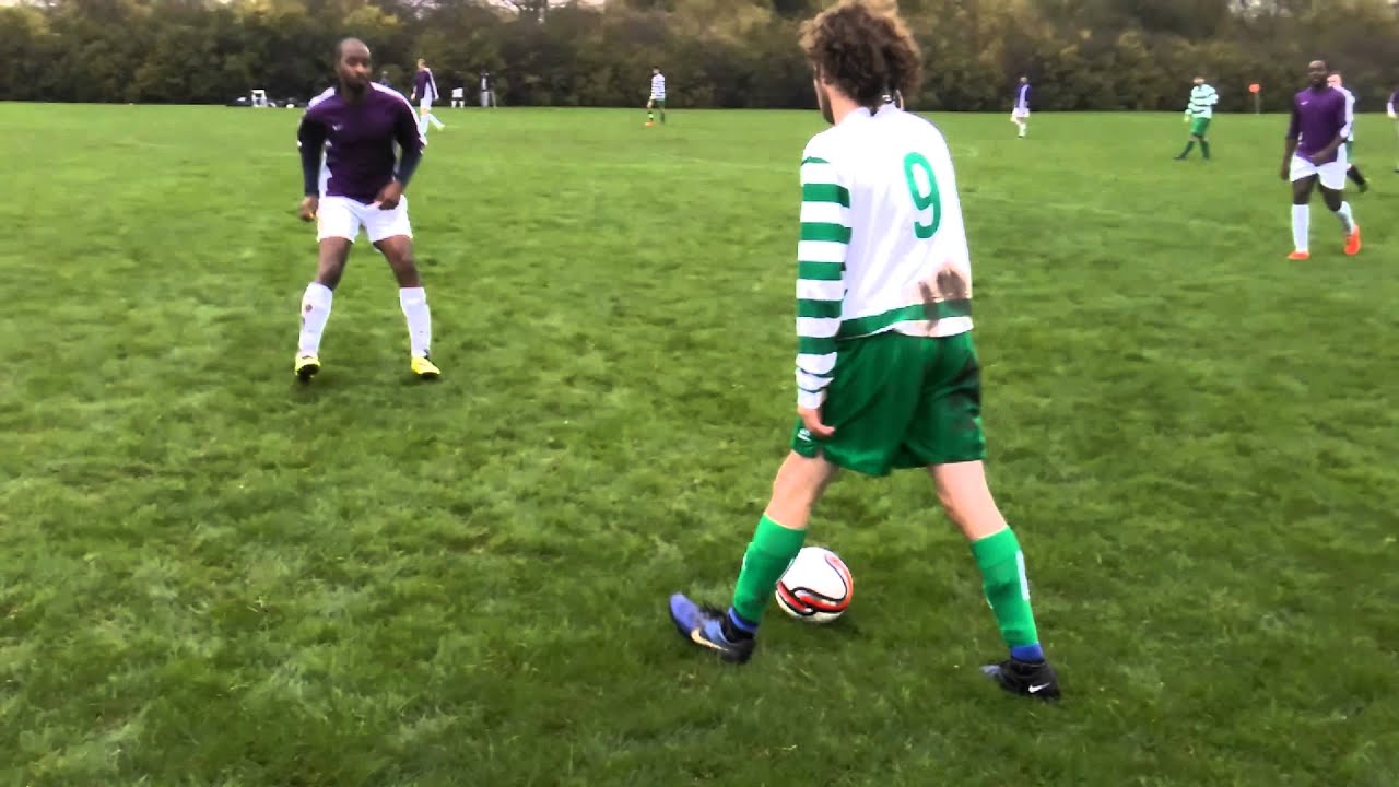 pinner albion vs newfield barca luke free kick and kenny duppying man