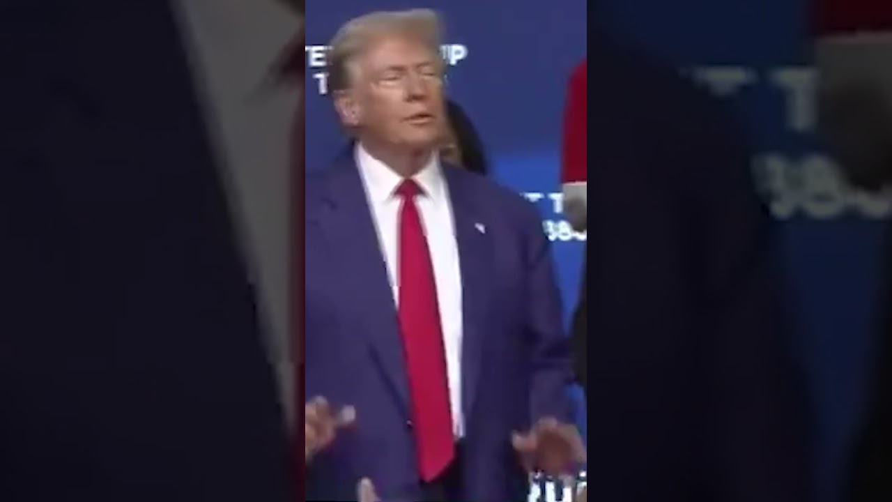 Trump plays music for 40 minutes during town hall event after 2 people require medical assistance