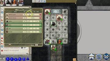 Pathfinder Combat Sample in Fantasy Grounds