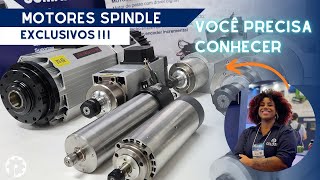 Motor Spindle 5,5kW (7,47CV) 220V – Refrigeração à Água, Pinça ER25