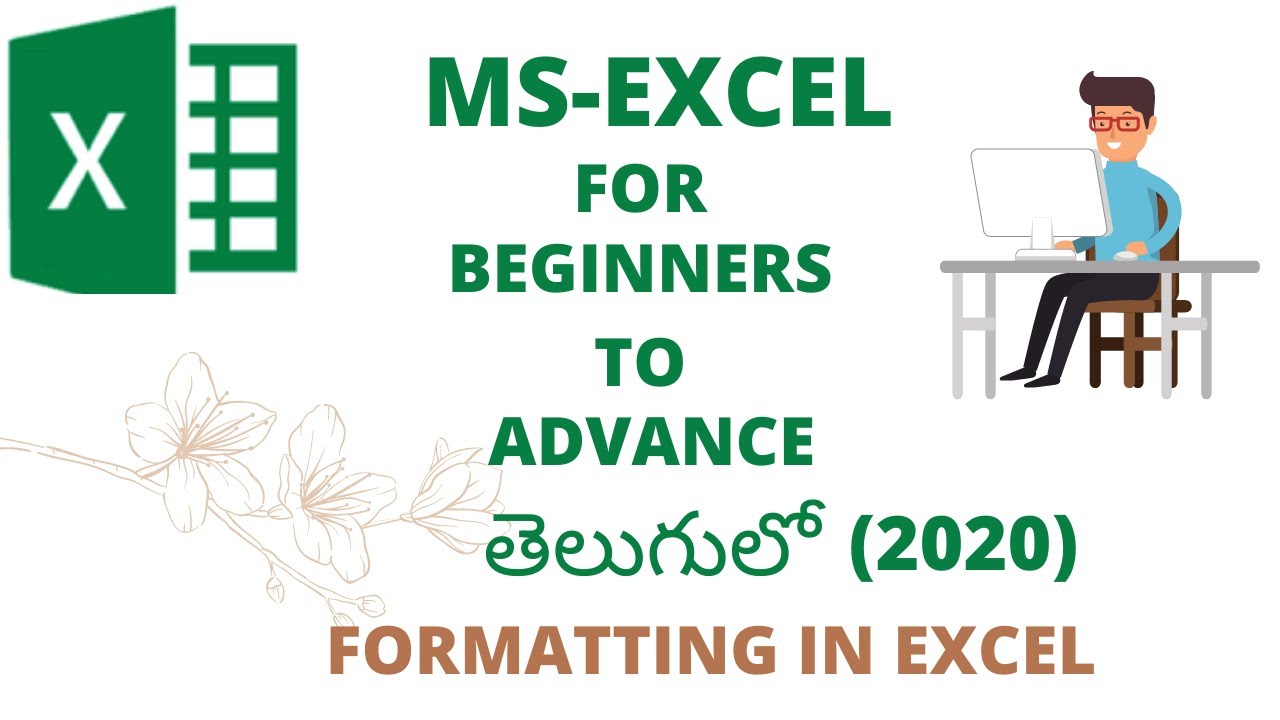 FORMATTING DATA IN EXCEL | PART-5 | EXCEL TUTORIAL FOR BEGINNERS TO ...