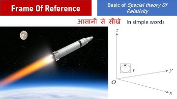 Frame Of reference || Inertial & Non Inertial || Special theory Of Relativity