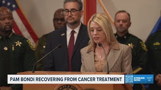 Former Attorney General Pam Bondi says she is being treated for thyroid cancer