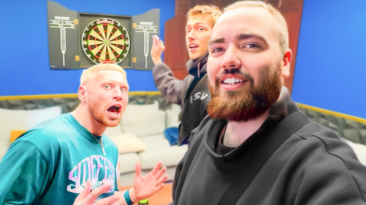 I Challenged Simon & Ethan to a Darts Match