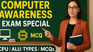 Computer Basics Full Chapter in One Video | CPU, ALU, Types of Computers & Important MCQs
