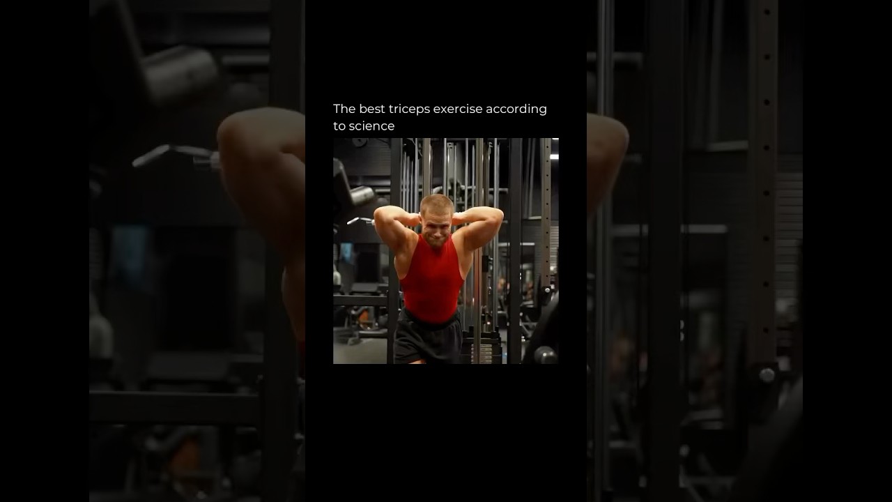 The Best Tricep Exercise According to Science - Jeff Nippard