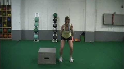 Lateral box jumps