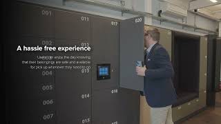Vflex Smart Lockers: Day Lockers User Journey