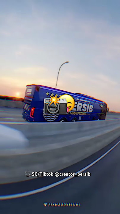 mantap kalo bus persib gini🤩💙 #persib #persibbandung #persibjuara #shorts