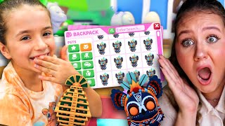 WHO OPENS THE MOST LEGENDARY PETS IN ADOPT ME WINS..