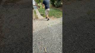 These RYOBI tools work great!  #satisfying #ryobi #mowing