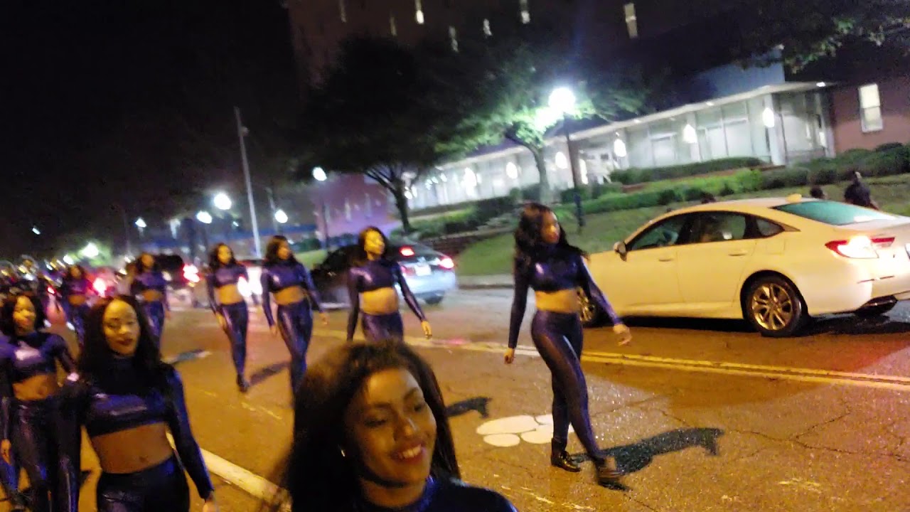 2018-19 JSU Prancing J-settes (March Back) Basketball Alcorn - YouTube