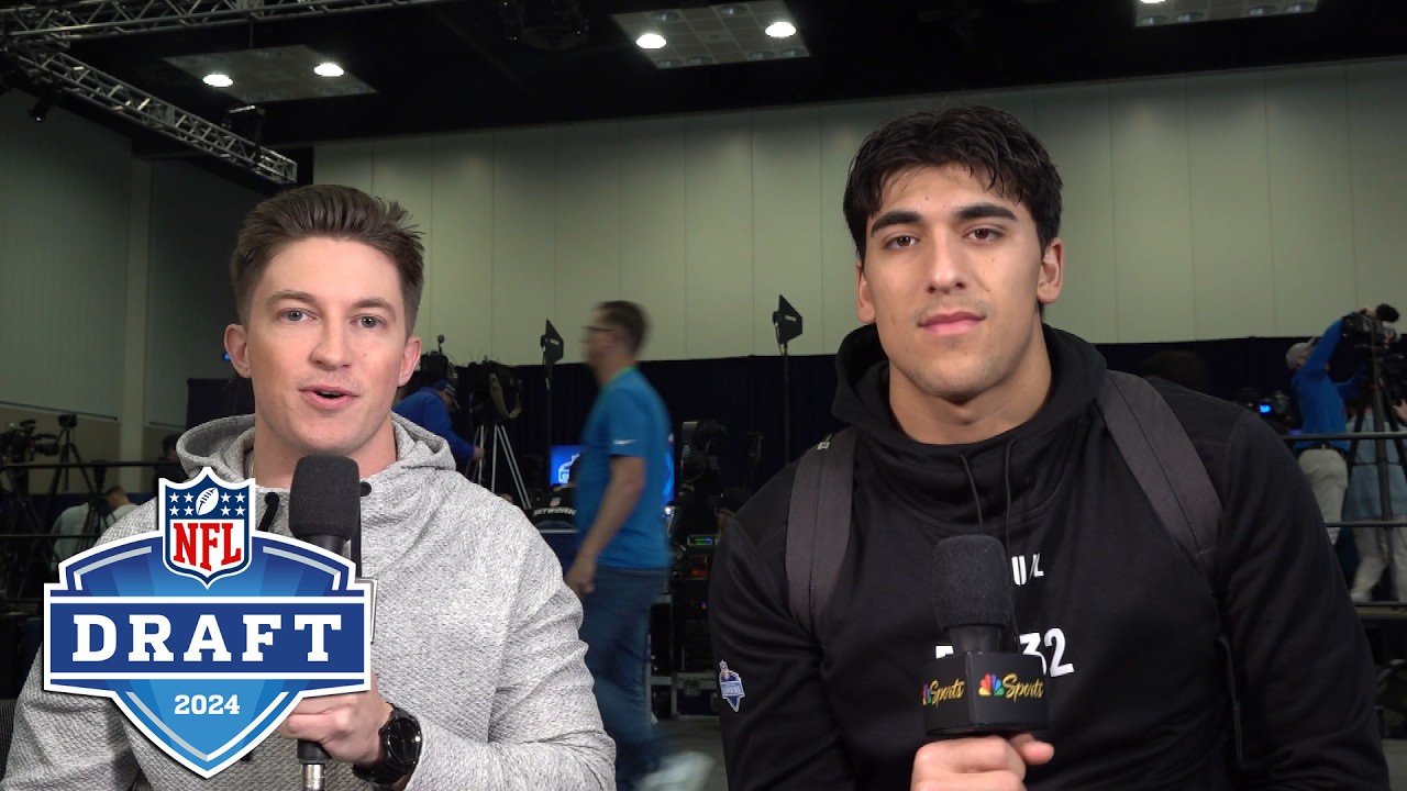 Utah EDGE Jonah Elliss focused on improving technique before 2024 NFL Draft | NFL on NBC