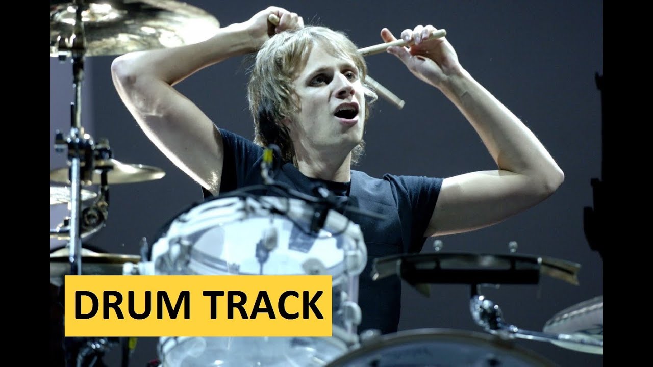 Drum track! Muse Hysteria drums only. Isolated drum track. YouTube