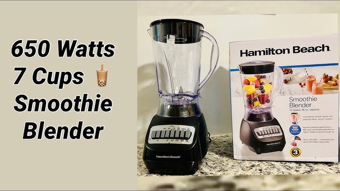 Hamilton Beach Power Elite Multi-Function Blender with Mess Free