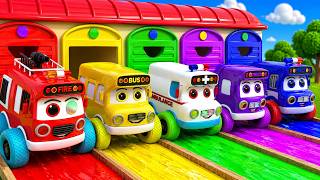 Silly Bumpy Wheels Game! 🚒 Learn Shapes and Colors with 3D Toy Trucks & Cars screenshot 5