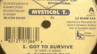 Mystical T Got To Survive Dub Blakamix 12 ,1995