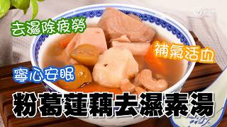 滋味素湯｜去濕除疲勞｜補氣活血｜寧心安眠 粉葛蓮藕去濕素湯  #粉葛 #蓮藕 #栗子