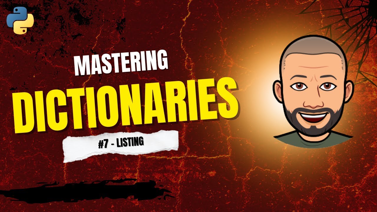 Python Dictionary Mastery for Beginners - #7 List Contacts (Loop & Format)