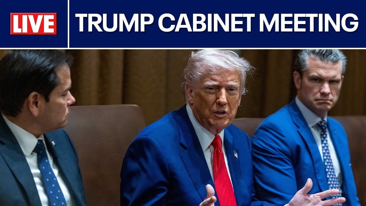 Trump holds cabinet meeting