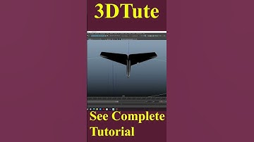 3D Paper Airplane Rigging Tutorial #shorts