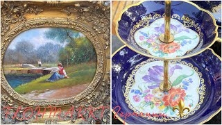 картинка: Самый АтМоСферНЫй Flohmarkt!⚜️ХРУСТАЛЬ накладной! ФАРФОР с ручной росписью! ЖИВОПИСЬ!