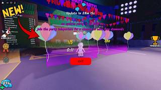 NEW UPDATE PARTY just dropped in 99 Nights in the forest!!🎉