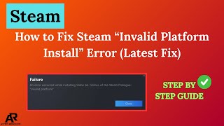 How to Fix Steam “Invalid Platform Install” Error (2026 Latest Fix)
