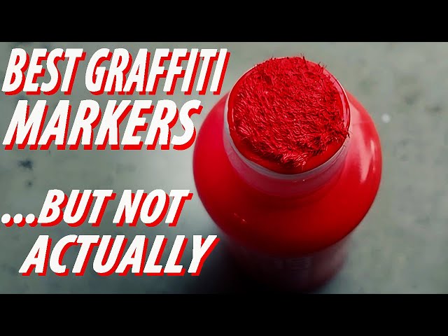 The BEST Graffiti Bombing Metal Head Markers that I Have Ever Used