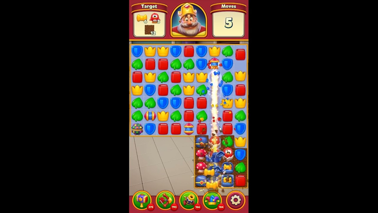 Royal Match Level 7865 - NO BOOSTERS GAMEPLAY 👑 | SKILLGAMING ✔️